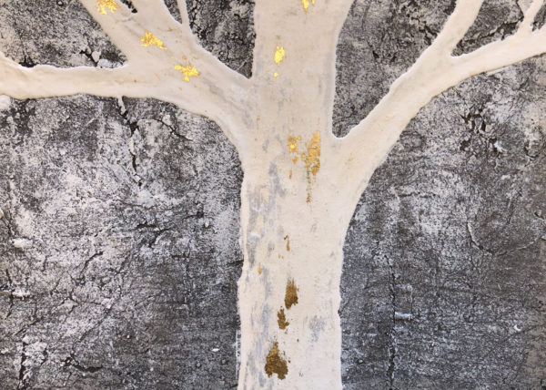 Agave Quadri | Linfa bianca | quadro moderno con albero bianco
