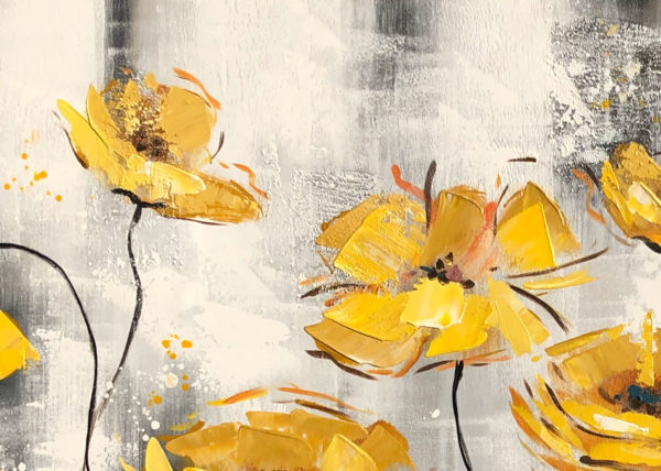 Agave quadri | Yellow flowers 1 | Quadro con fiori gialli