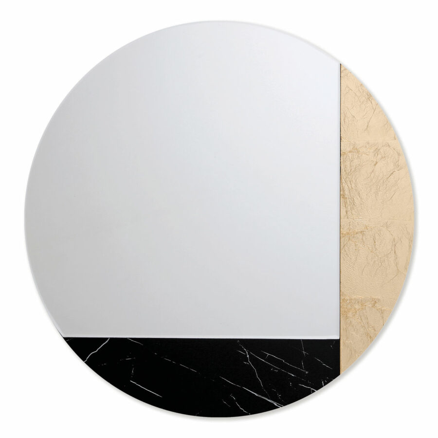 Specchio d'arte Black marble Agave Mirrors