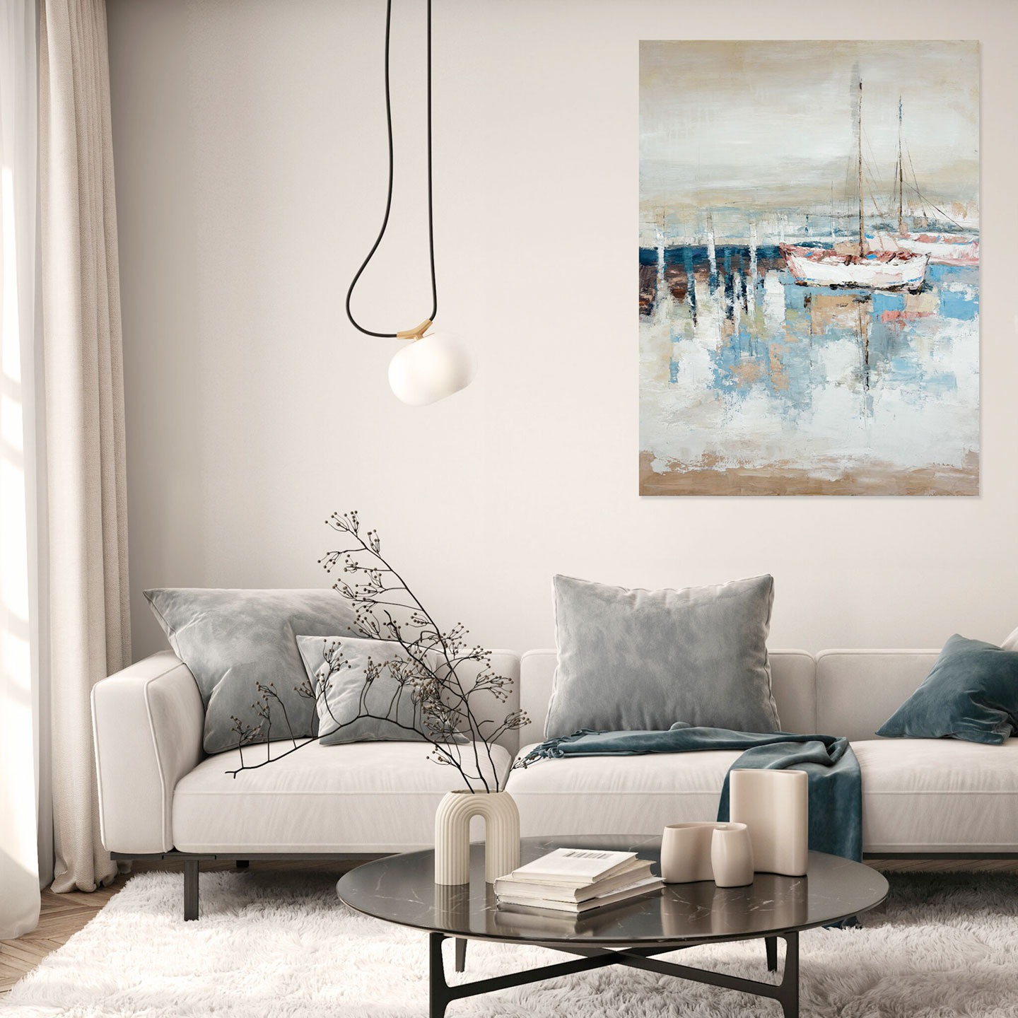 Quadro marino Senza vento