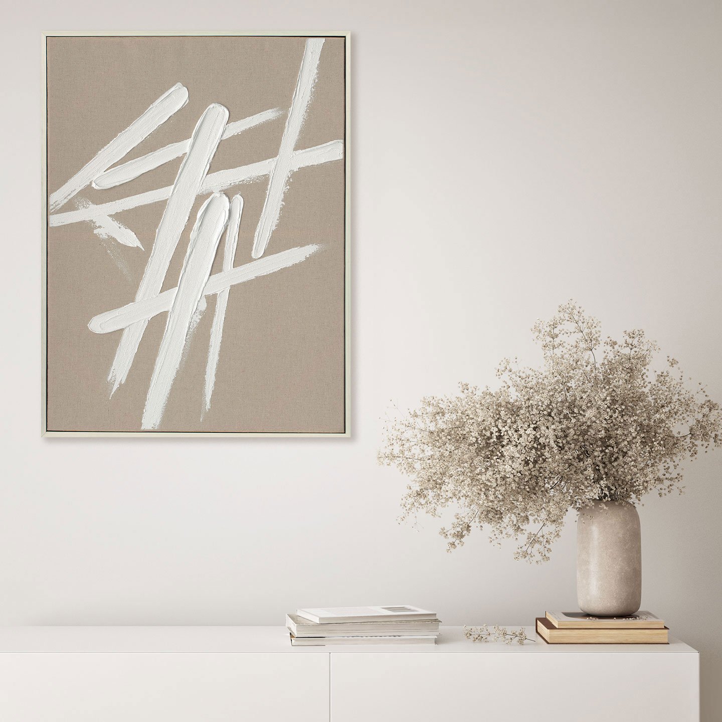 Quadro astratto moderno Cross
