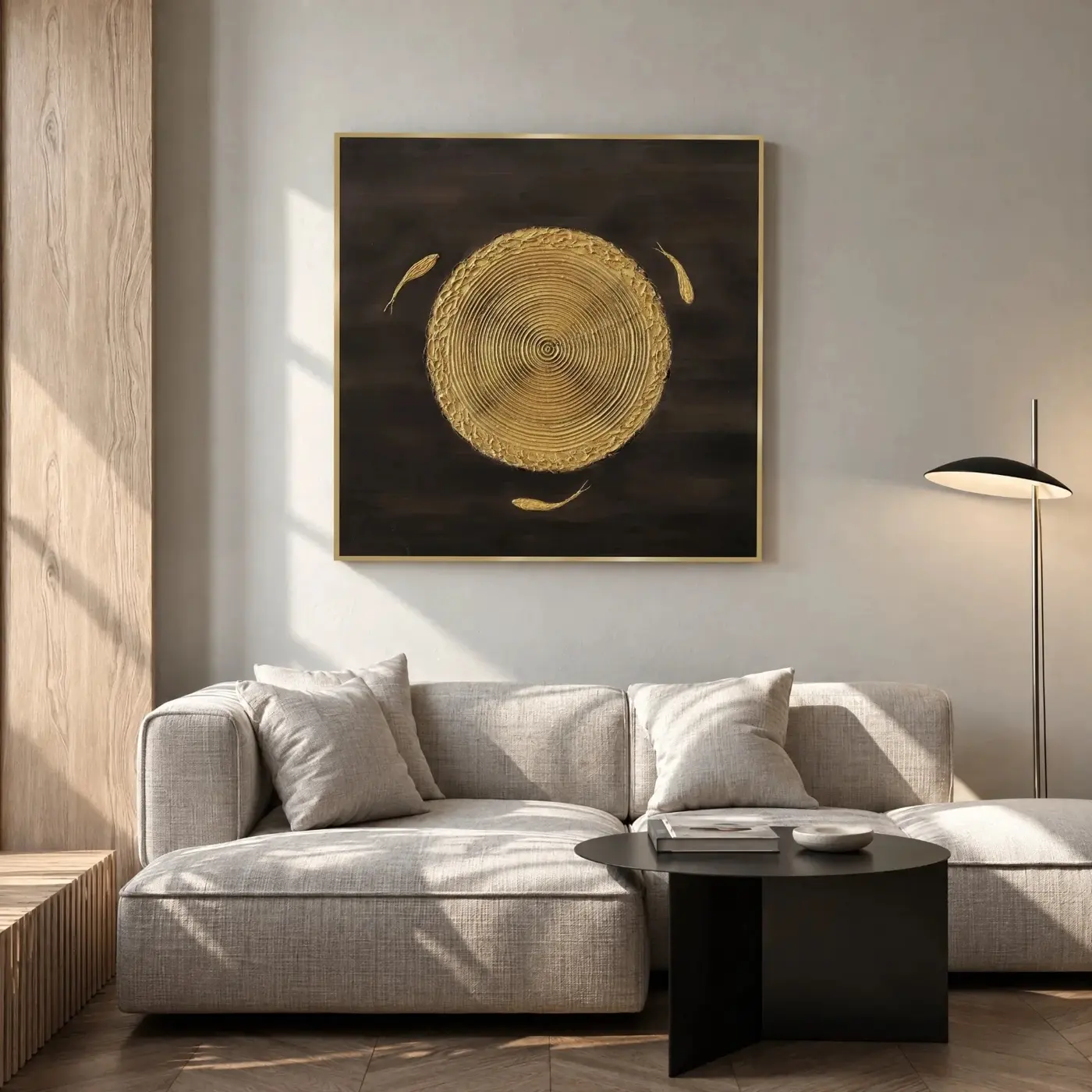 Triade di Alessandro Vinci ambientata in un living